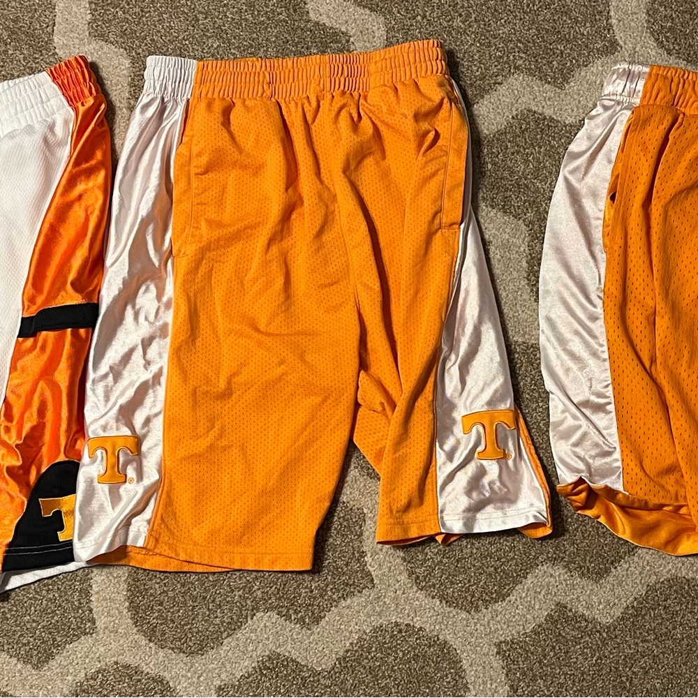 3 pair of vintage Tennessee basketball shorts